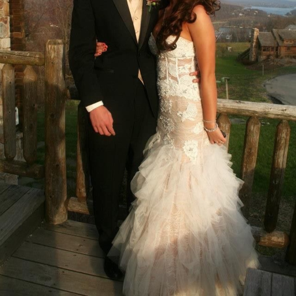 Jovani couture gown